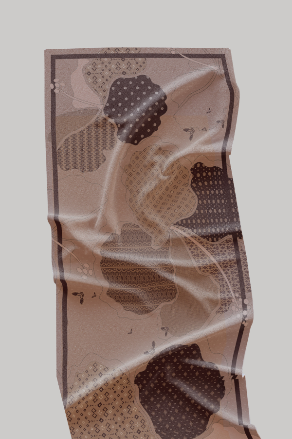 SUNGKIT PRINTED SHAWL [MAHSURI]