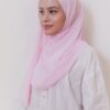 LIANA BASIC PLAIN SHAWL [BLUSH PINK]