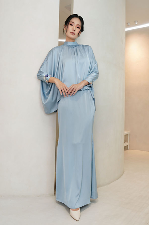 ALYSSA KURUNG MODERN (DELICATE BLUE)