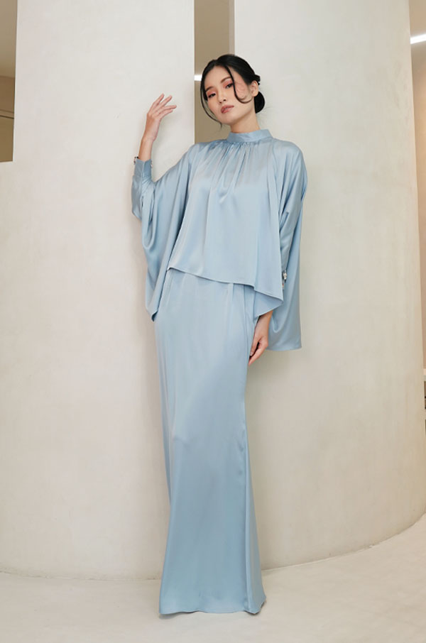 ALYSSA KURUNG MODERN (DELICATE BLUE)