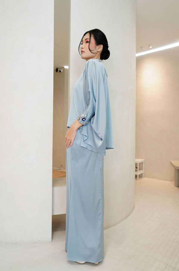 ALYSSA KURUNG MODERN (DELICATE BLUE)
