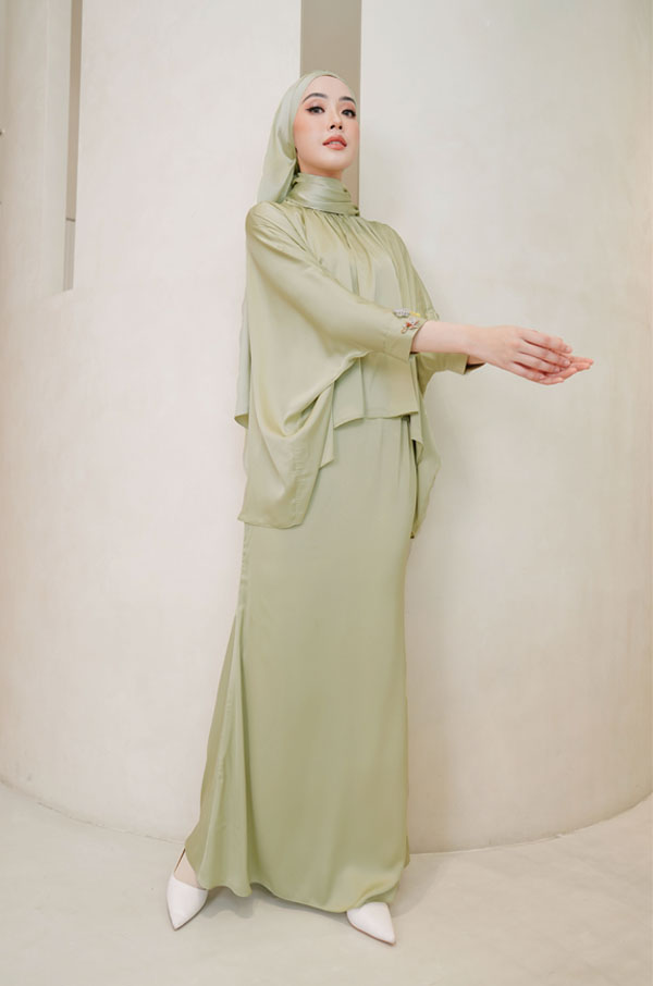 ALYSSA KURUNG MODERN (HONEYDEW MELON)
