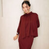 01816 ALYSSA KURUNG MODERN (MAROONRED)