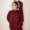01848 ALYSSA KURUNG MODERN (MAROONRED)