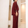 01973 ALYSSA KURUNG MODERN (MAROONRED)