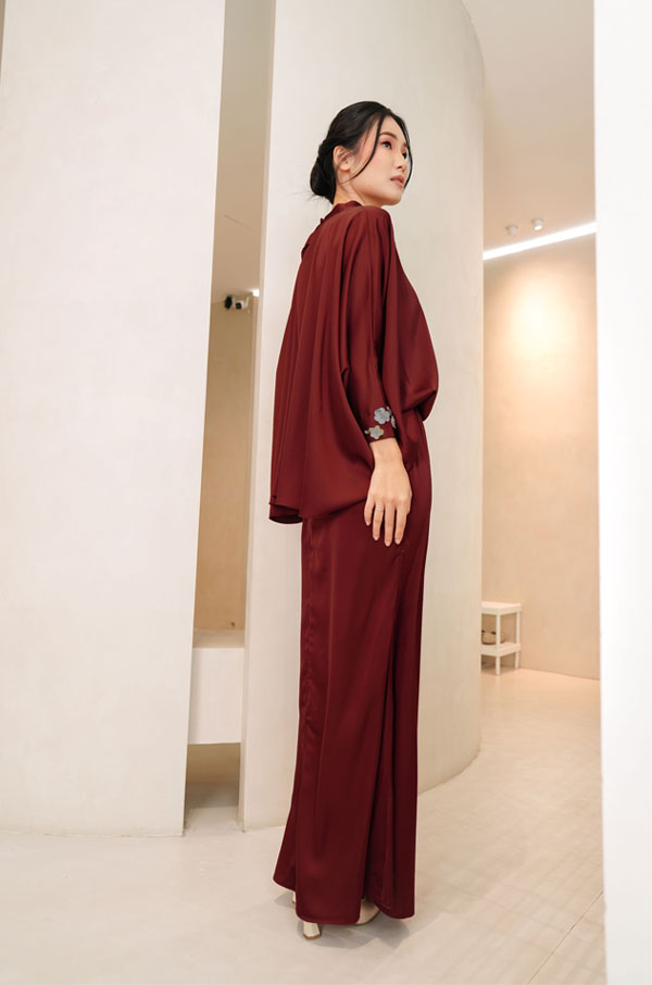 01973 ALYSSA KURUNG MODERN (MAROONRED)