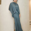 ALYSSA KURUNG MODERN (DUSTY TEAL)