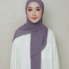02489 TIE BACK INSTANT (BLACK PLUM)