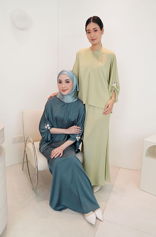 NATALIE KURUNG MODERN (DUSTY TEAL)