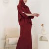 0917 NATALIE KURUNG MODERN (MAROONRED)