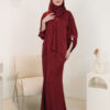 0938 NATALIE KURUNG MODERN (MAROONRED)