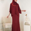 0950 NATALIE KURUNG MODERN (MAROONRED)