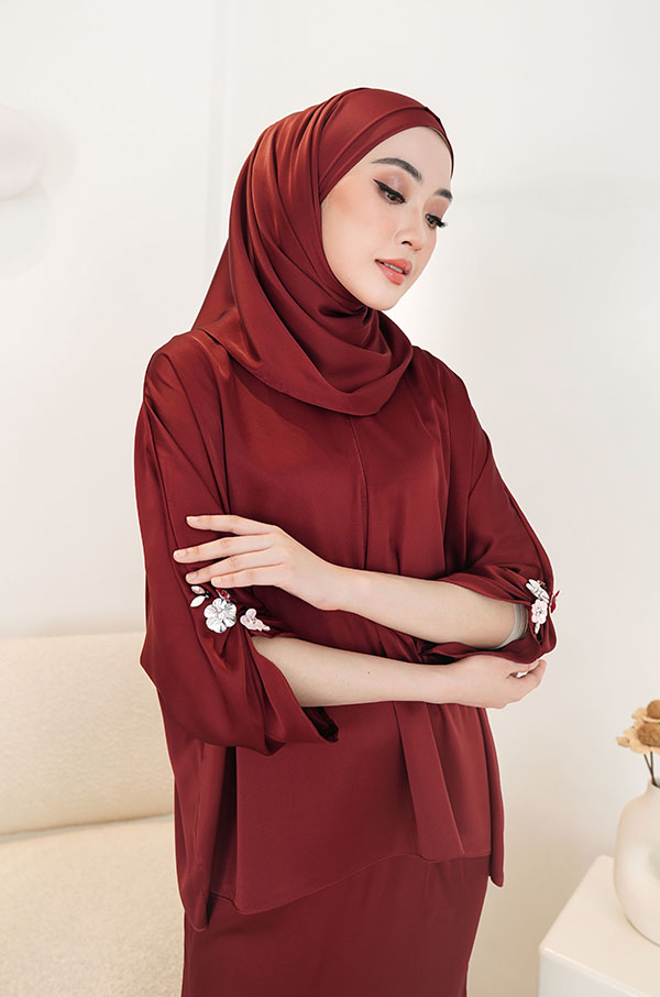 0996 NATALIE KURUNG MODERN (MAROONRED)