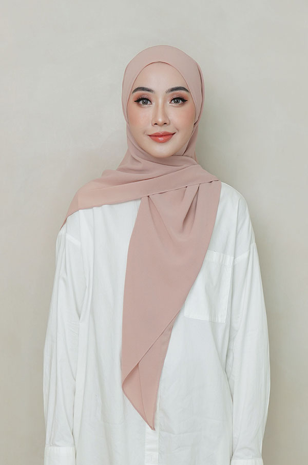 TIE BACK INSTANT (PINKISH BEIGE)