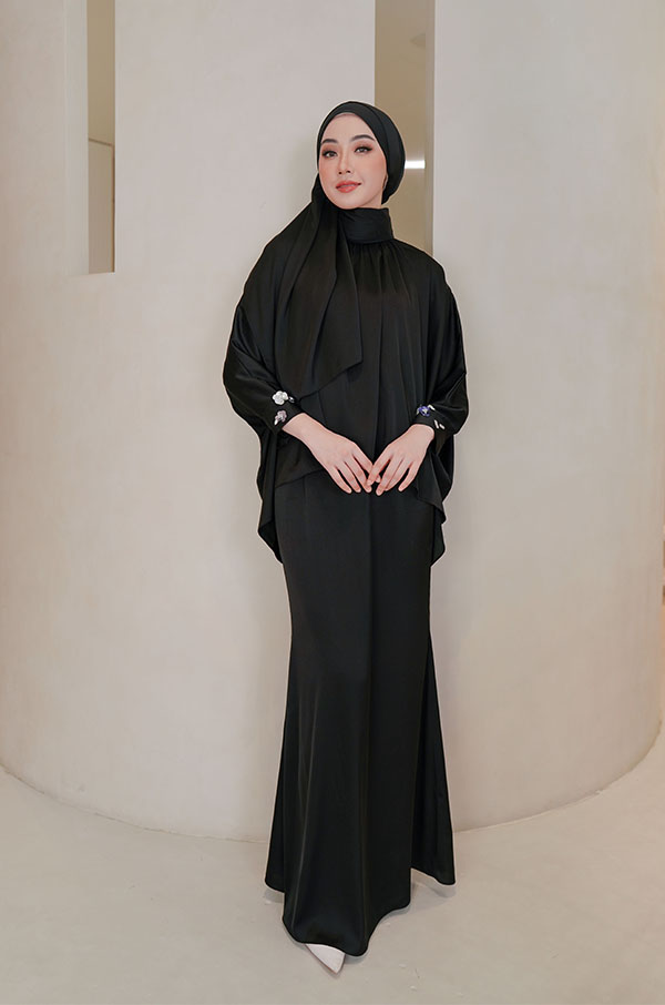 ALYSSA KURUNG MODERN (MIDNIGHT BLACK)