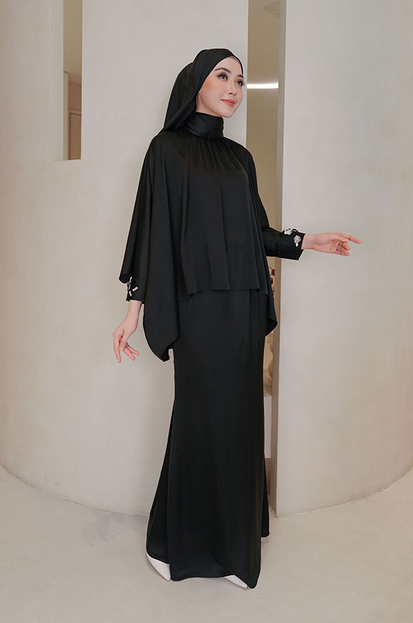 ALYSSA KURUNG MODERN (MIDNIGHT BLACK)