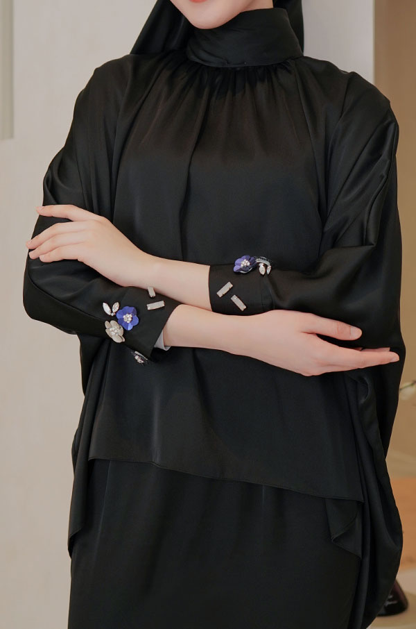 ALYSSA KURUNG MODERN (MIDNIGHT BLACK)