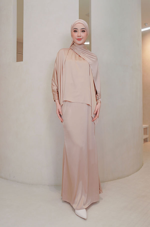 ALYSSA KURUNG MODERN (NUDE BROWN)