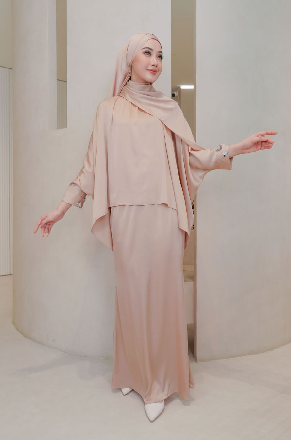4435 ALYSSA KURUNG MODERN (NUDE BROWN)