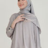 LARNEY PLAIN SHAWL (SILVER GRAY)