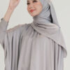 LARNEY PLAIN SHAWL (SILVER GRAY)