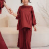 5212 LITTE NATALIE KIDS SET (MAROONRED)