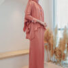 ALYSSA KURUNG MODERN (CORAL ORANGE)