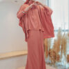 ALYSSA KURUNG MODERN (CORAL ORANGE)