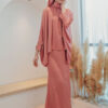 ALYSSA KURUNG MODERN (CORAL ORANGE)