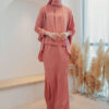 ALYSSA KURUNG MODERN (CORAL ORANGE)