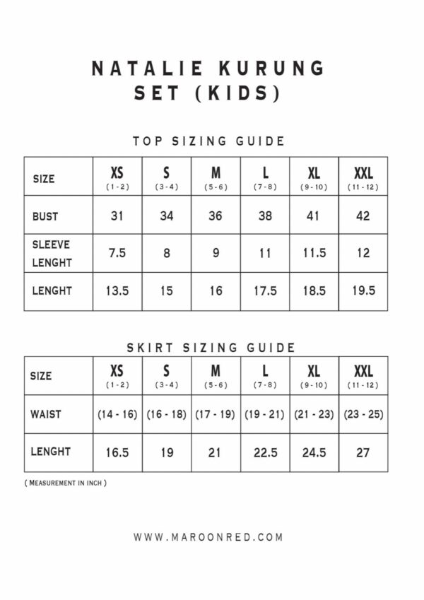 little natalie kurung set LITTE NATALIE KIDS SET (HONEYDEW MELON)
