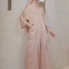 4387 ADELYNN LONG CAFTAN SET- NUDE BROWN