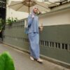 AIRE SKIRT SET - BLUE