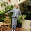 AIRE SKIRT SET - BLUE