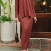 tera2 AIRE SKIRT SET - TERRACOTTA RED