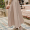 nude skirt SAORI SET - KHAKI
