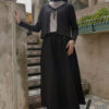 SAORI RIBBON CARDIGAN - BLACKY