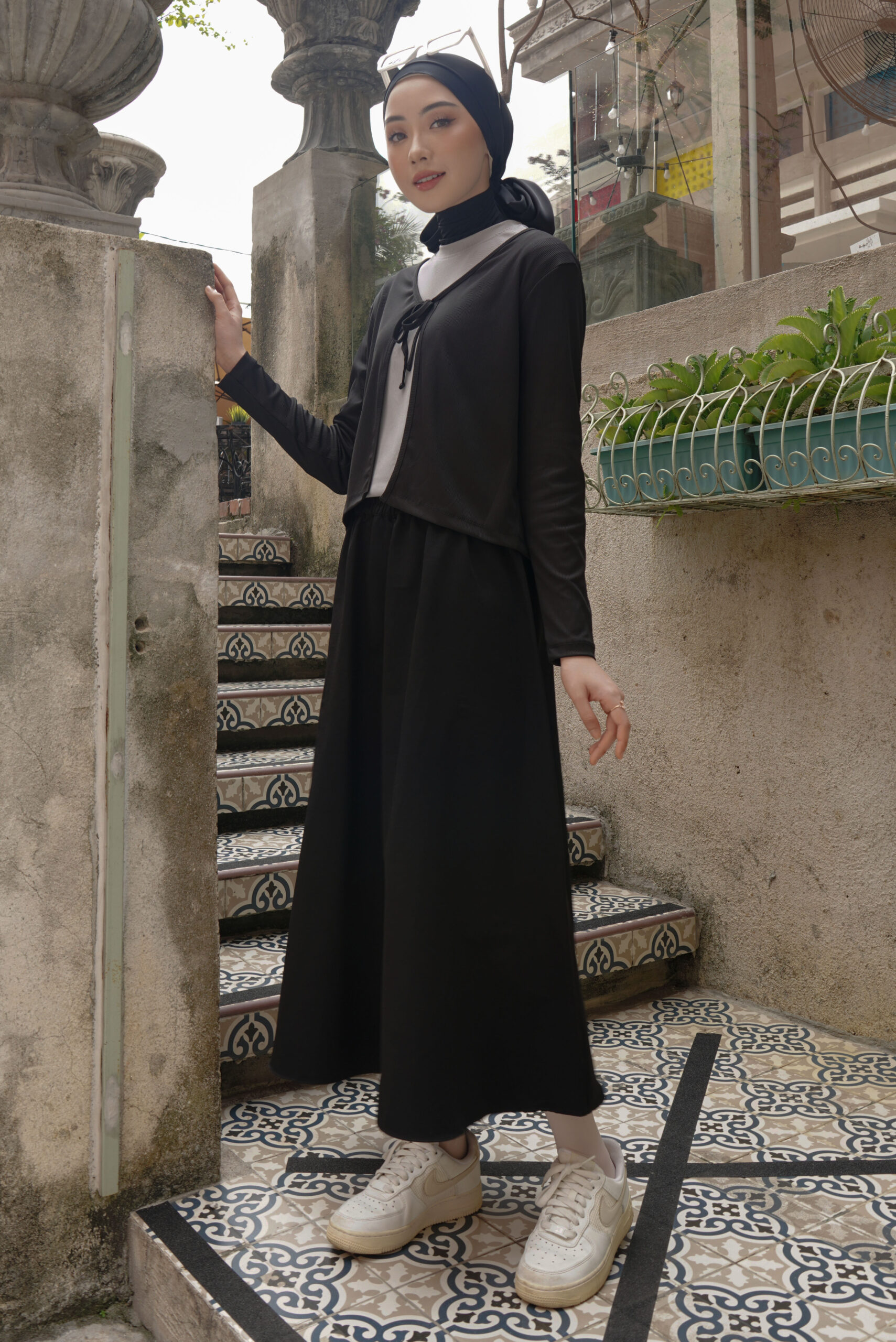 DSC09643.psd edited SAORI SKIRT - BLACKY