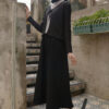 SAORI RIBBON CARDIGAN - BLACKY