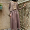 SAORI TOP T-SHIRT - TAUPE