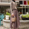 SAORI SKIRT - TAUPE
