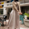 SAORI SKIRT - BLEACH SAND