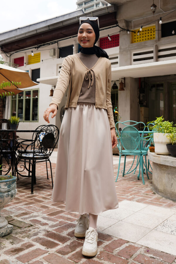 DSC09775 edited SAORI SKIRT - BLEACH SAND