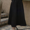 SAORI SKIRT - BLACKY