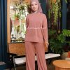 DUSTY ROSE-01 ALYNA PLEATED PANTS - DUSTY ROSE
