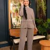 MID GREY-01 ALYNA PLEATED PANTS - MID GREY