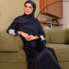 AULIYA CAFTAN - NAVY BLUE