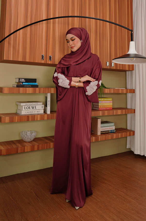 AULIYA CAFTAN - MAROON