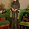 LAILA PAREO SET- OLIVE GREEN