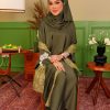 LAILA PAREO SET- OLIVE GREEN